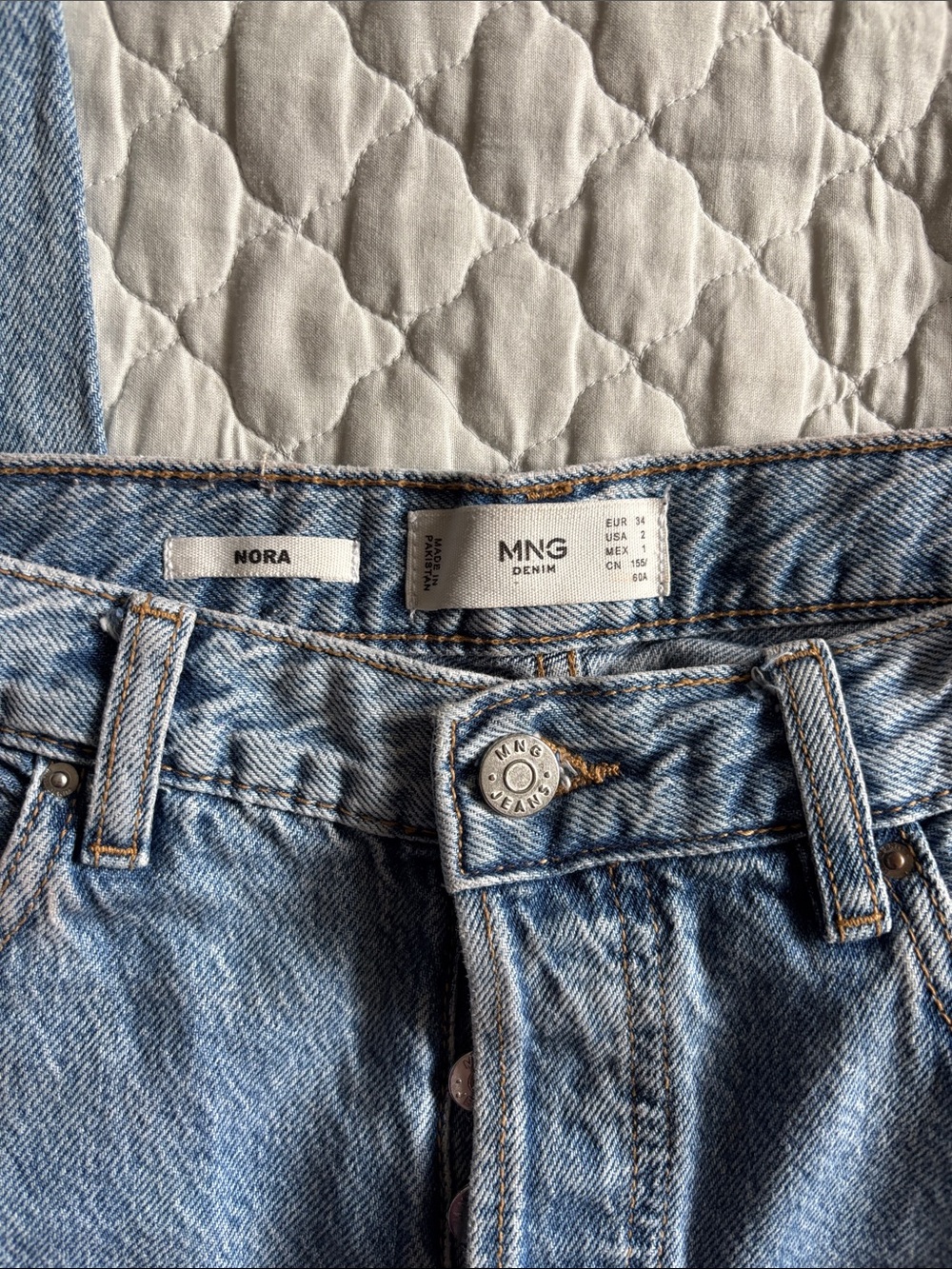 Mango Nora Wide Leg Jeans - Picture 6 of 7